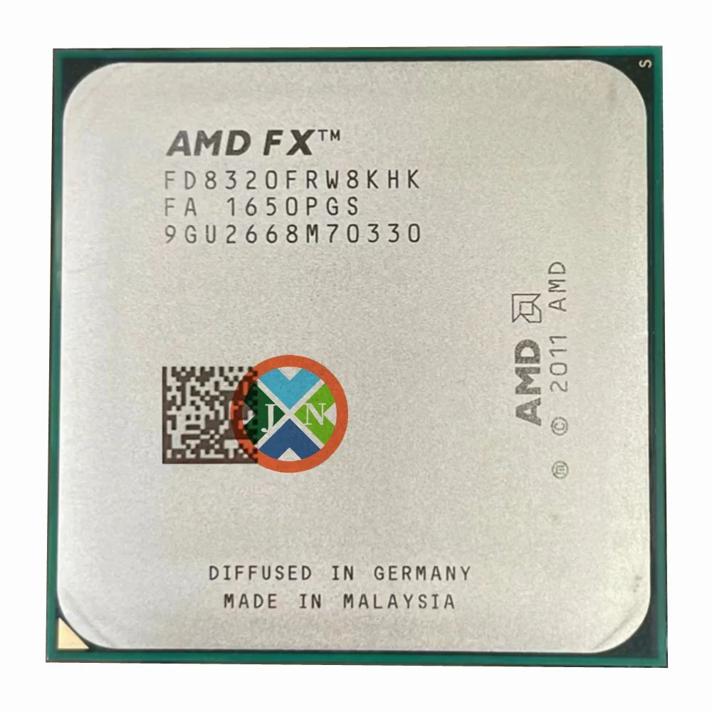 AMD FX-Series FX-8320 FX 8320 Procesador de CPU de ocho núcleos de 3,5 GHz FD8320FRW8KHK Socket AM3+