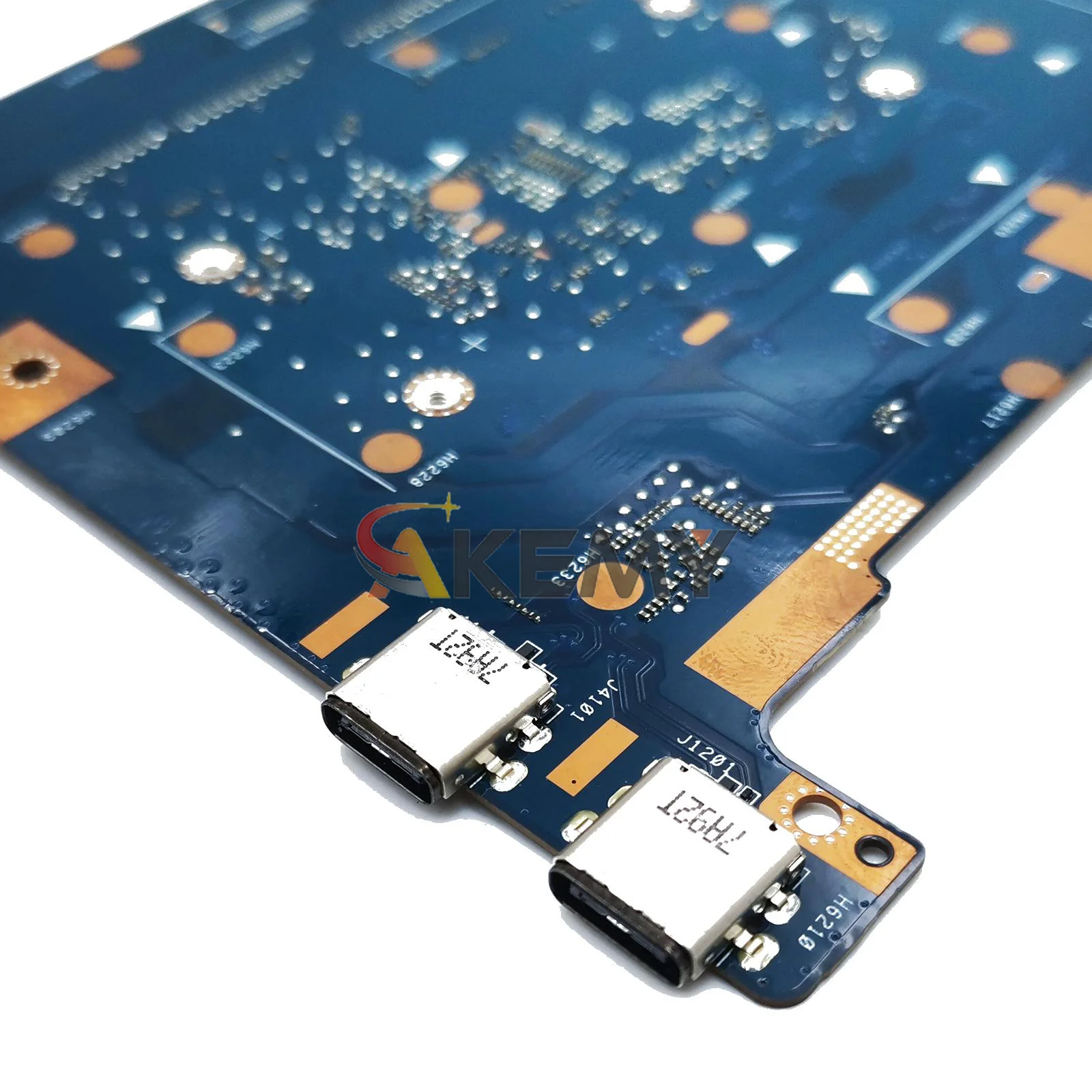 Placa base para ordenador portátil UX490UA para ASUS ZenBook UX490U UX490UA UX490UAK UX490UAR placa base para portátil con CPU i3 i5 i7 100% pruebas OK - imagen 4