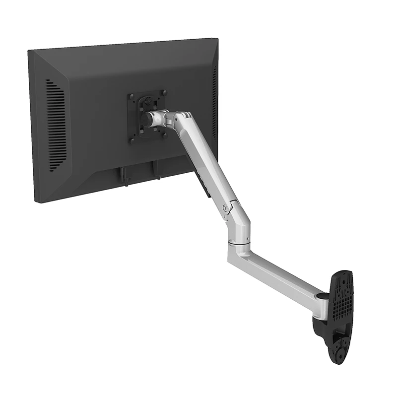 Soporte de Monitor de brazo de resorte mecánico de aluminio de montaje en pared V62W soporte de Monitor de brazo de montaje de Monitor LED LCD de movimiento completo - imagen 5