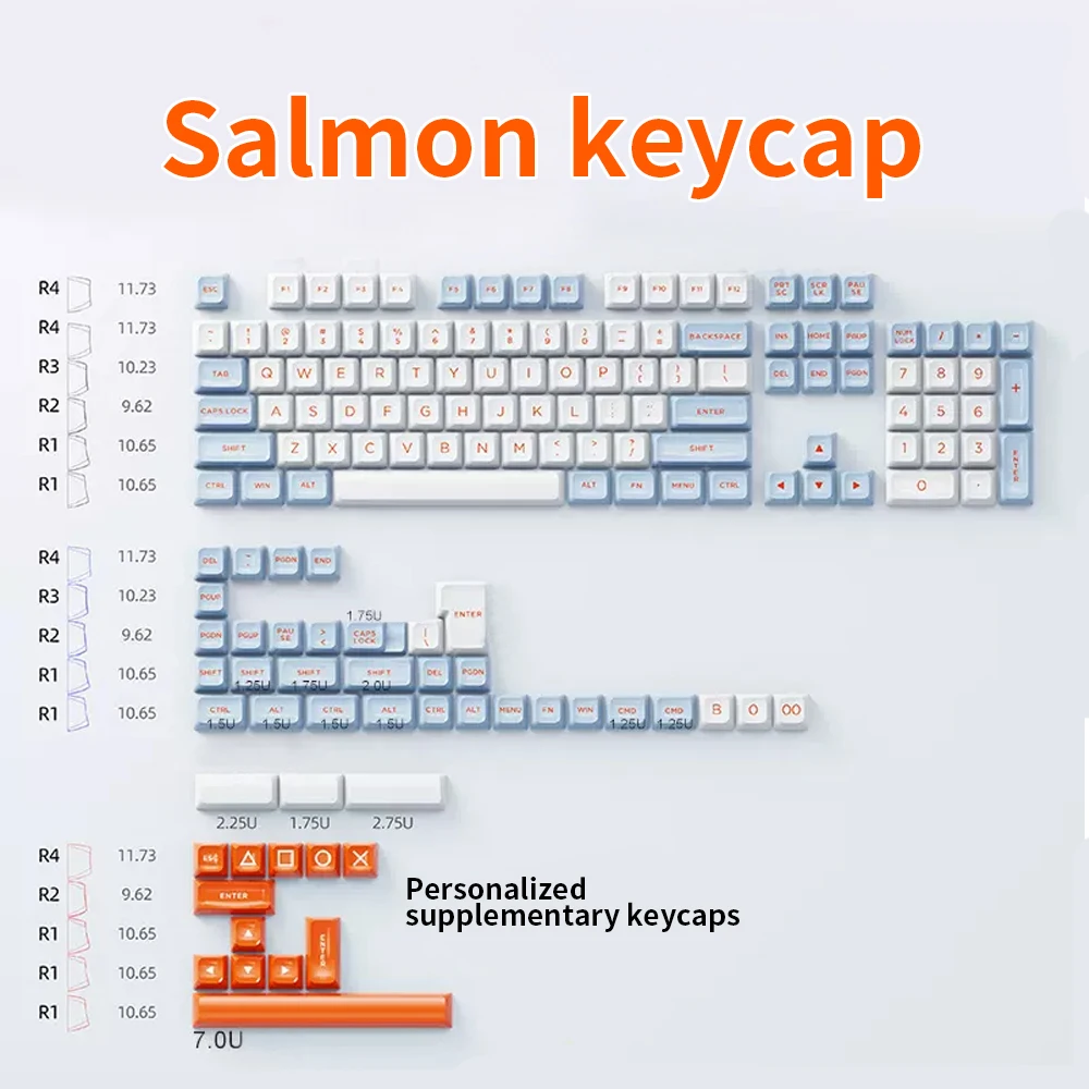 Salmon Keycap