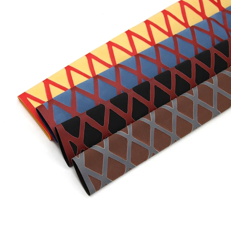 Tubo termorretráctil antideslizante para caña de pescar, protector de aislamiento impermeable, envoltura antideslizante, doble color, 20mm, 22mm, 25mm, 28mm, 30mm, 35mm, 1 piezas - imagen 4