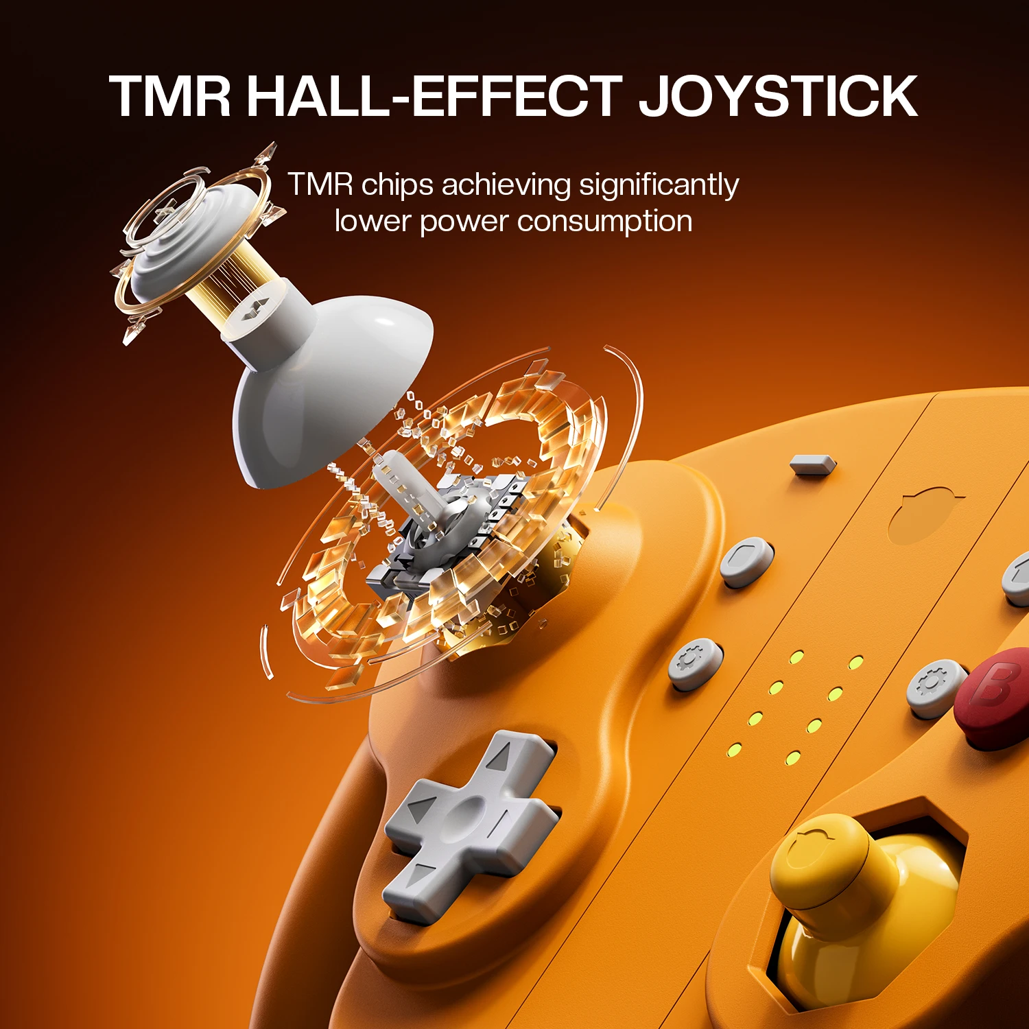 Controlador NGC inalámbrico NYXI Wizard 2 compatible con Nintendo Switch 2 TMR Hall NFC giroscopio de 6 ejes - imagen 2