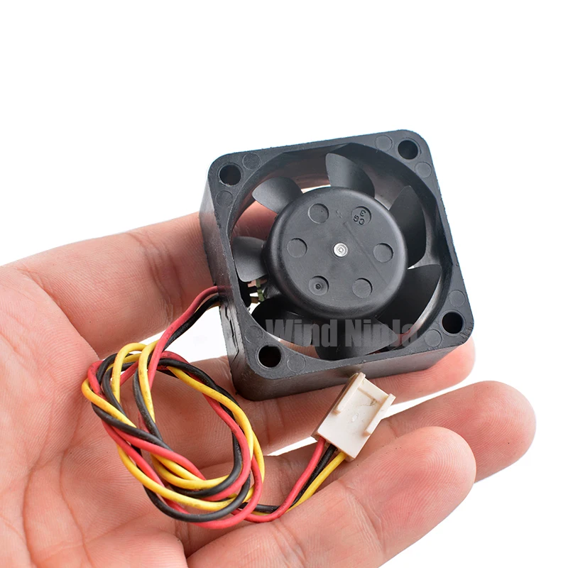 TA150DC C34637-58 4 cm X 40 mm Ventilador de enfriamiento con rodamiento de bolas dual DC12V 0.13A Ventilador de fuente de alimentación de computadora industrial de 3 pines - imagen 5