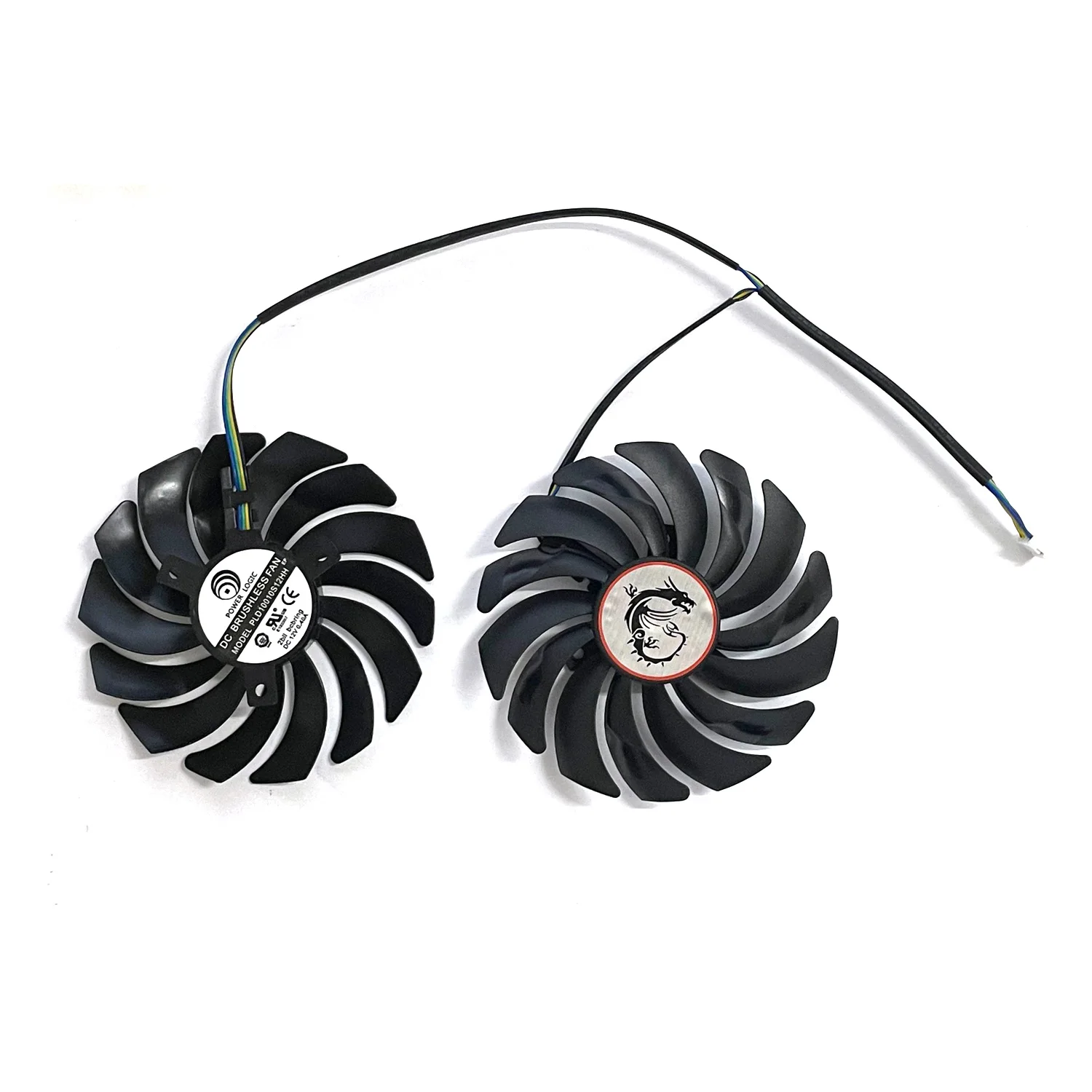 Kankeirr PLD10010S12HH DC 0.4A 4PIN 95mm para MSI RX470 480 570 580 GTX1080Ti 1080 1070 1060 ventilador de radiador de tarjeta gráfica para juegos - imagen 5