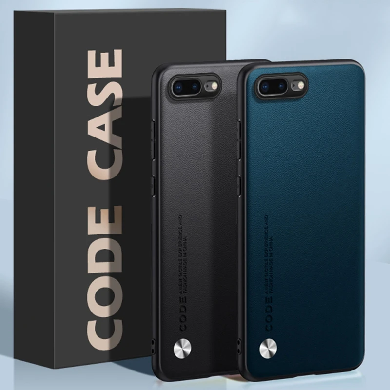 Funda de cuero PU de lujo para iPhone 7 8 Plus, carcasa trasera de silicona mate, protección completa para iPhone 7 Plus 7 Plus Coque - imagen 4