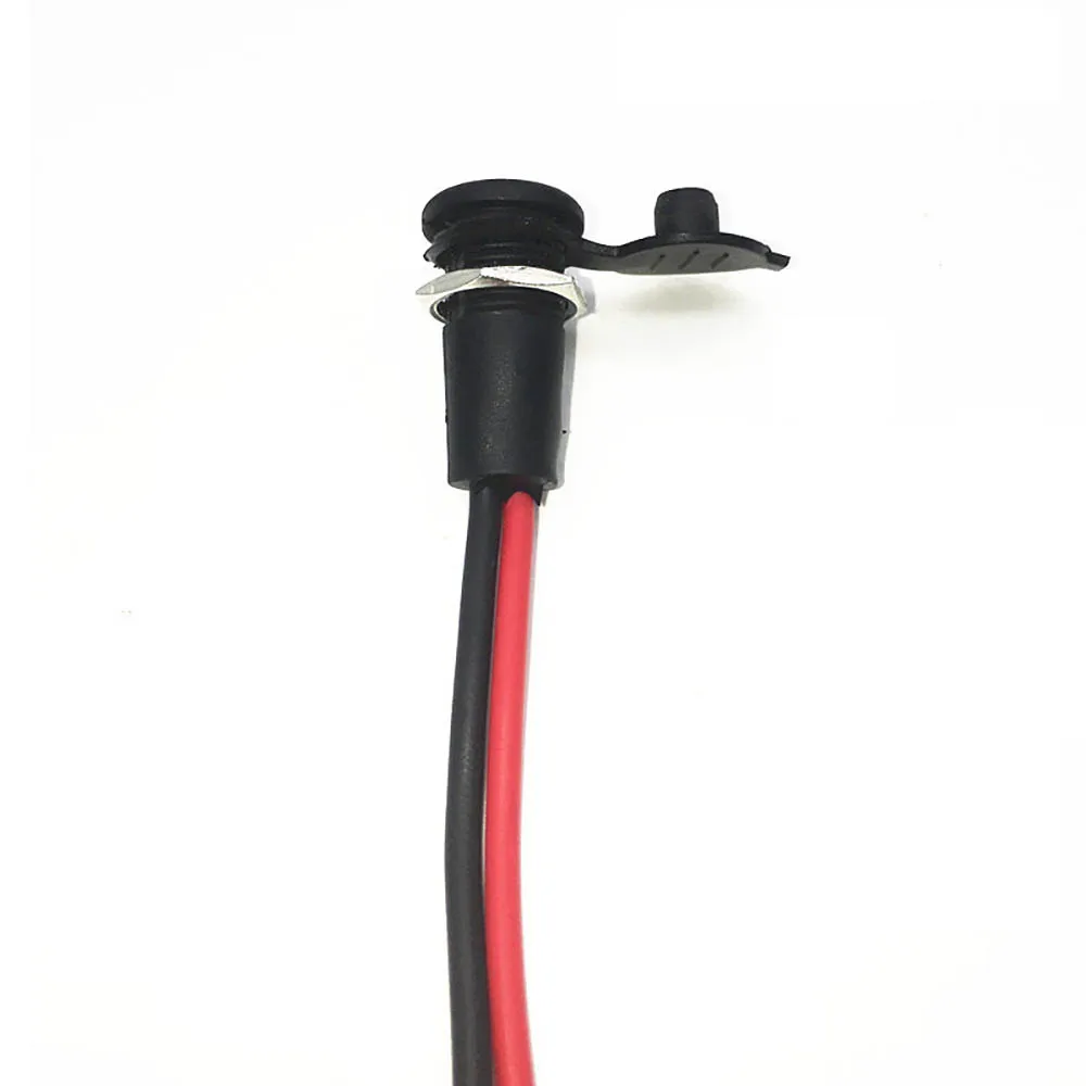 5,5*2,1mm/5,5*2,5mm 5521 5525 con Cable de alimentación CC hembra enchufe CC de alta corriente todo con tuerca conector de clavija de alimentación a presión - imagen 4