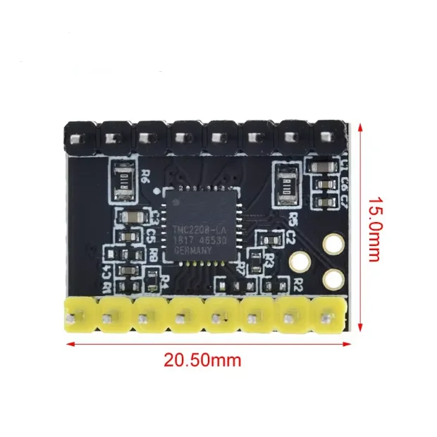 Accesorios para impresora 3D Motor paso a paso Módulo de accionamiento ultrasilencioso TMC2209 TMC2208 ATD5833 - imagen 3