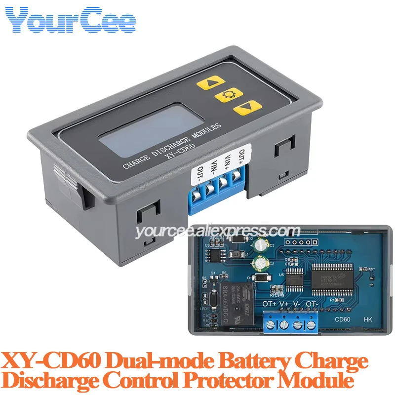Módulo de Control de cargador de batería de litio de plomo-ácido protección de sobrecarga de carga automática M603 M604 L30A L10A ZK-BC CD60 CD60L - imagen 3