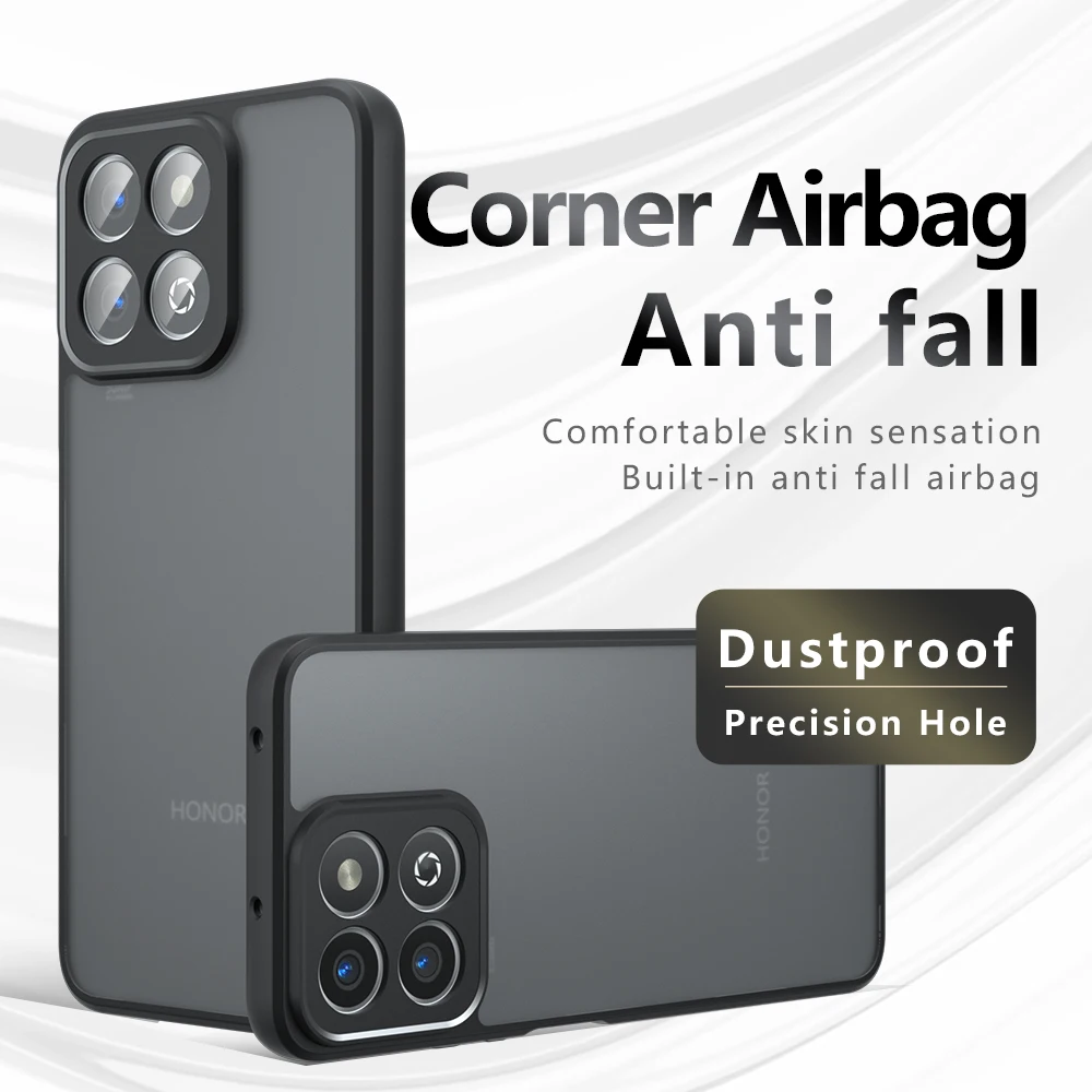 Funda para Honor X7C Funda ultrafina mate translúcida y transparente protección completa Funda para Honor 200 Smart Capa - imagen 4