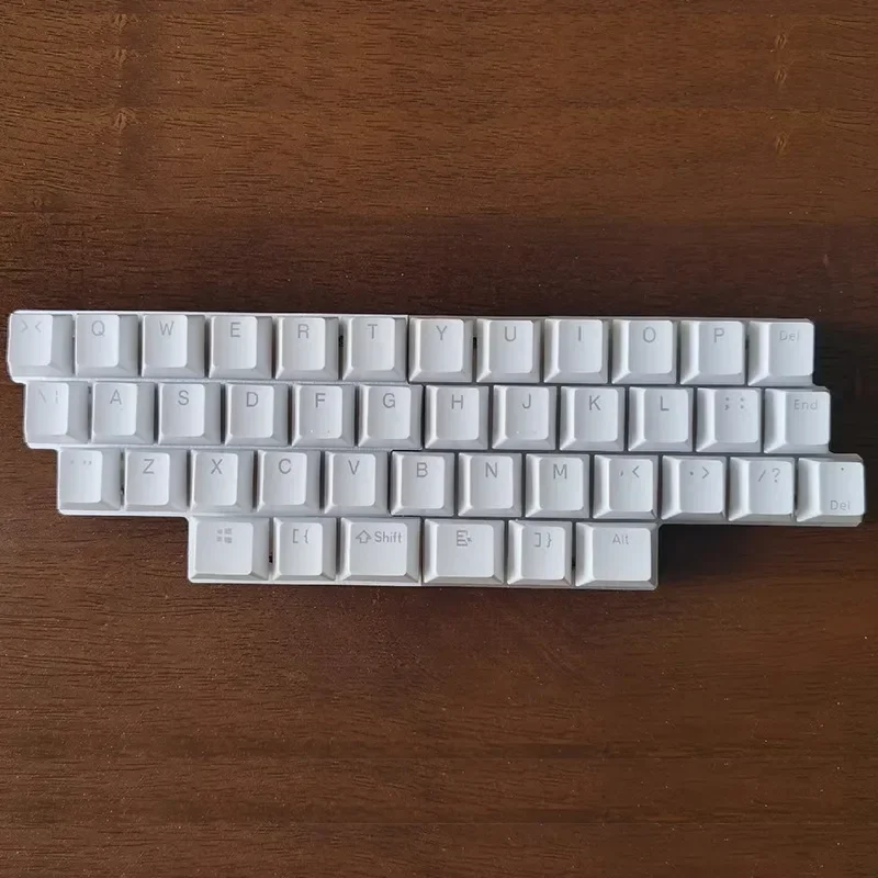 Teclado con cable dividido, teclado ergonómico, personalizado, intercambiable en caliente, QMK VIA, cambio de teclas, Teclado mecánico para juegos DIY, 42 diseños - imagen 2