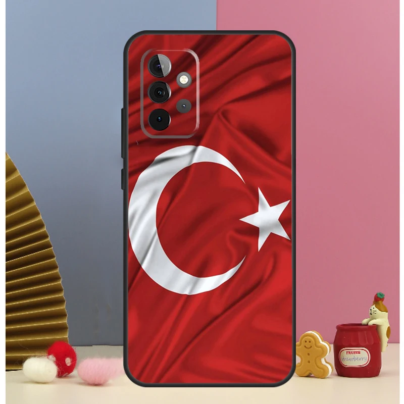 Funda con bandera turca de Turquía para Samsung Galaxy A16 A26 A36 A56 A15 A17 A55 A35 A32 A52 A13 A33 A53 A14 A34 A54 A06 - imagen 5