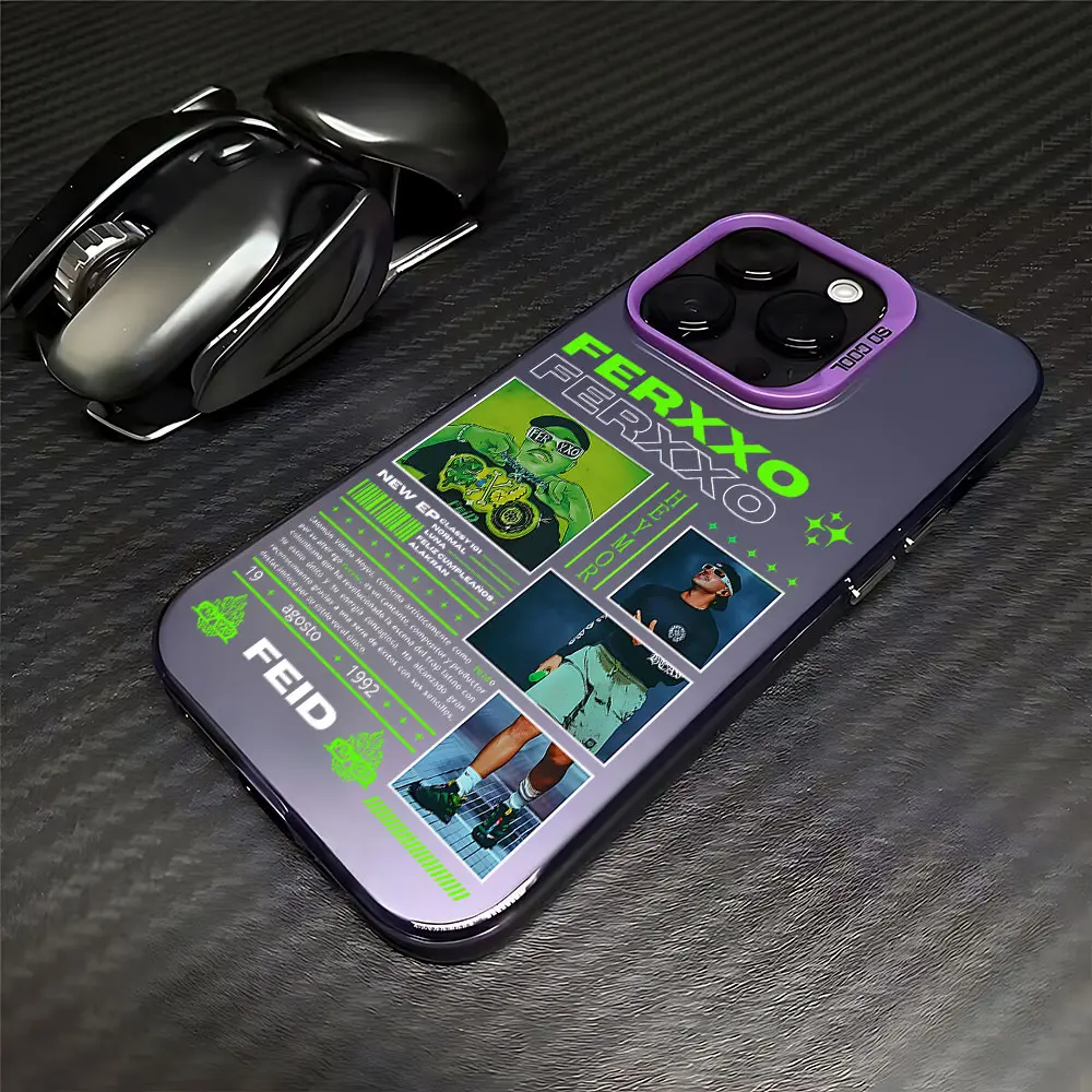 Funda de teléfono Feid Nitro Jam Ferxxo para Xiaomi Redmi Note 7 8 9 9S 10 11 12 13 Pro Plus 4G 5G, funda trasera mate anticaída - imagen 5