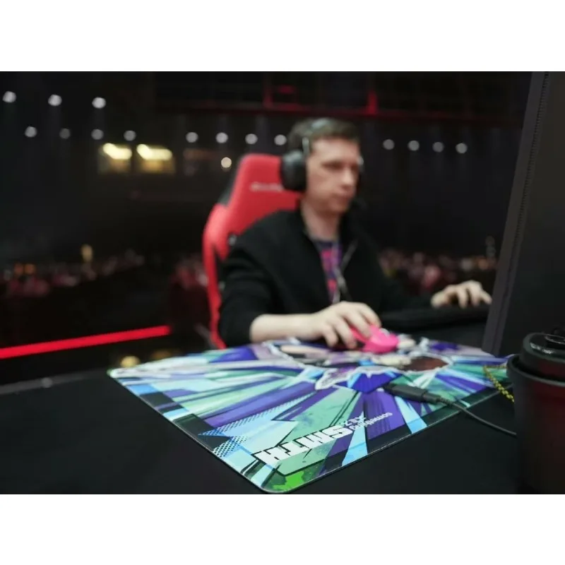 Alfombrilla de ratón Pulsar Alething Glass para juegos, edición de copia de vidrio templado, alfombrilla de ratón FPS, alfombrilla de ratón profesional suave, regalos personalizados - imagen 5