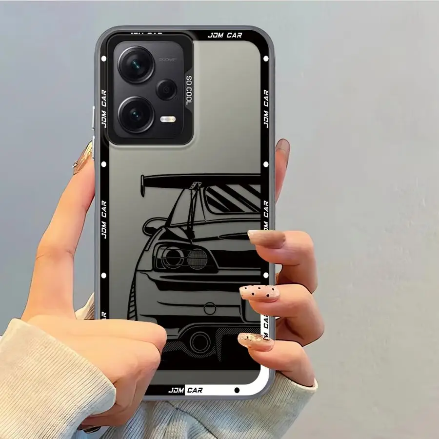 Funda para Xiaomi Redmi 14C A5 A1 A2 Plus 9C 9T 13C K60 12C 10C funda trasera para teléfono coche de deriva japonés - imagen 5