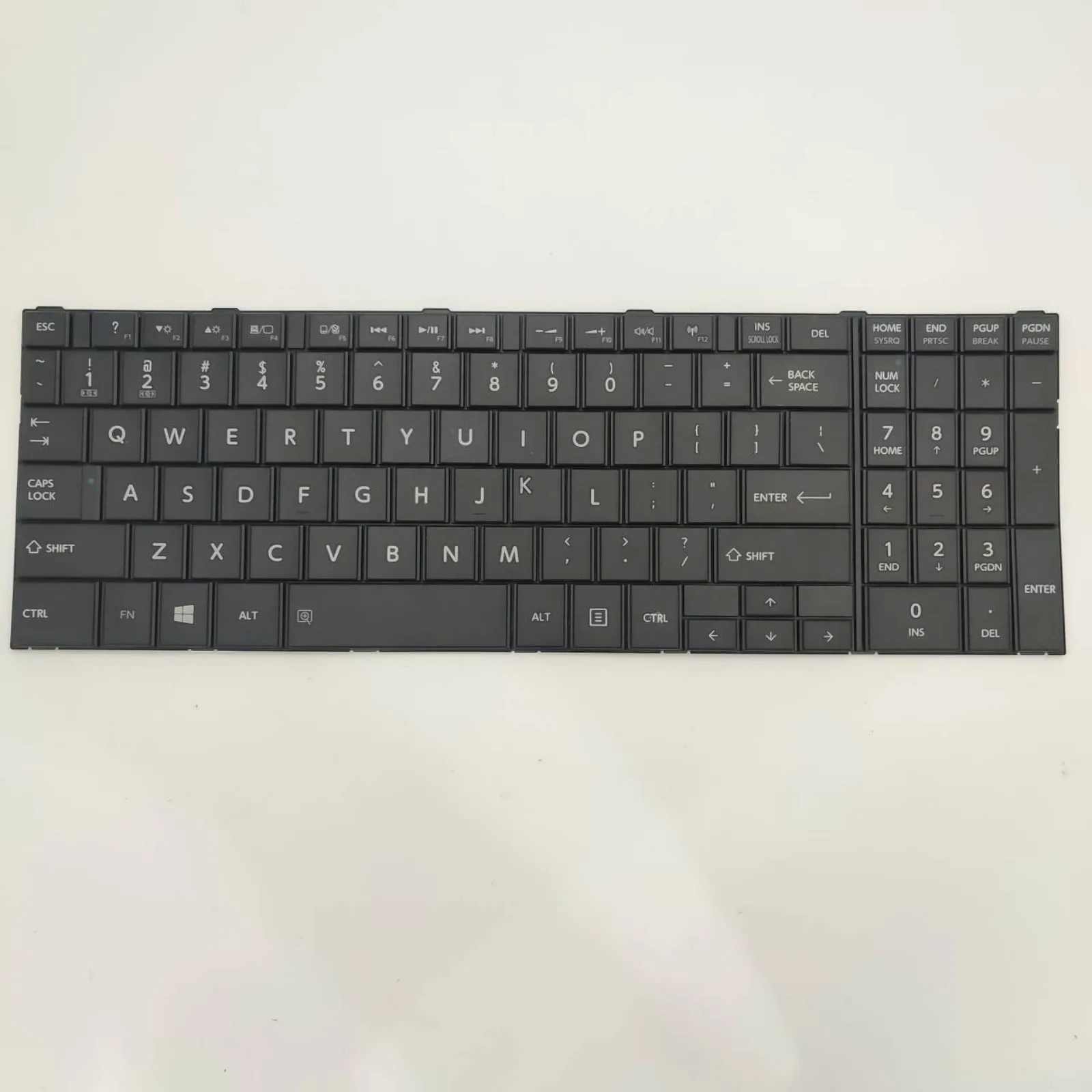 Teclado de ordenador portátil con diseño estadounidense para Toshiba Satellite C50-B C55-B C55T-B C55D-B C55DT-B