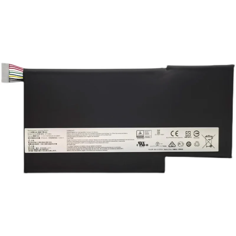 JGTM BTY-M6J 64.98Wh 11.4V Batería para portátil Compatible con MSI GS63VR 6RF-016CN 095CN 7RF-239CN 258CN GS63 7RE-009CN 018CN GS73 - imagen 4
