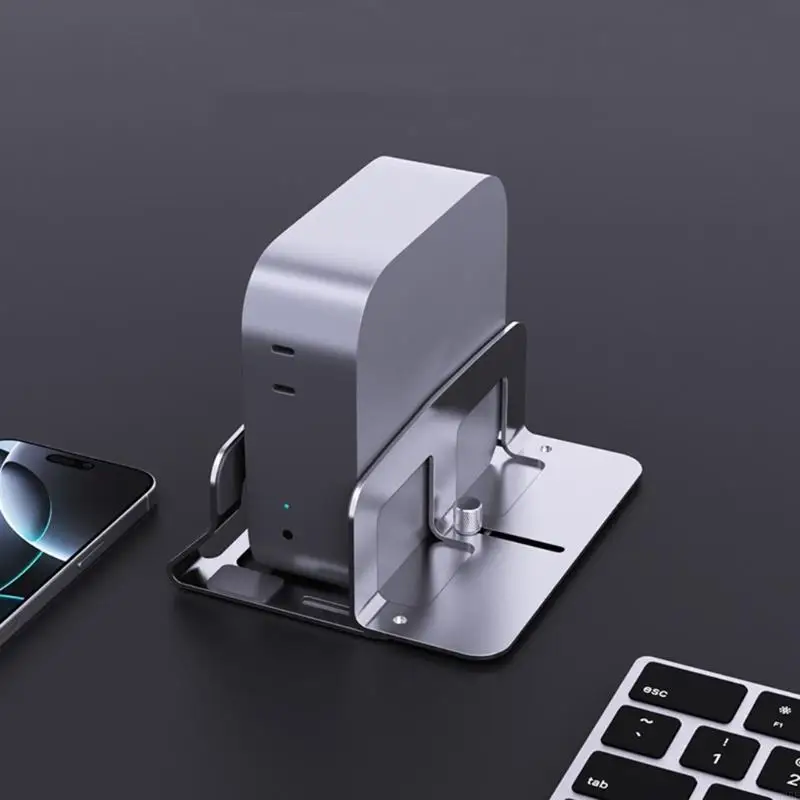 Soporte Vertical para portátil 896F, ranura ajustable, adecuado para escritorio, ahorro espacio, soporte Vertical para - imagen 5