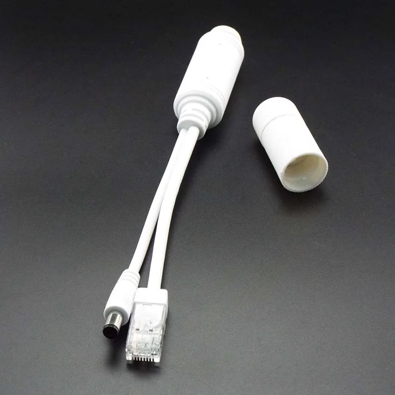 Divisor POE de 48V a 12V, Cable adaptador impermeable, módulo de fuente de alimentación, inyector divisor POE para cámara CCTV - imagen 5