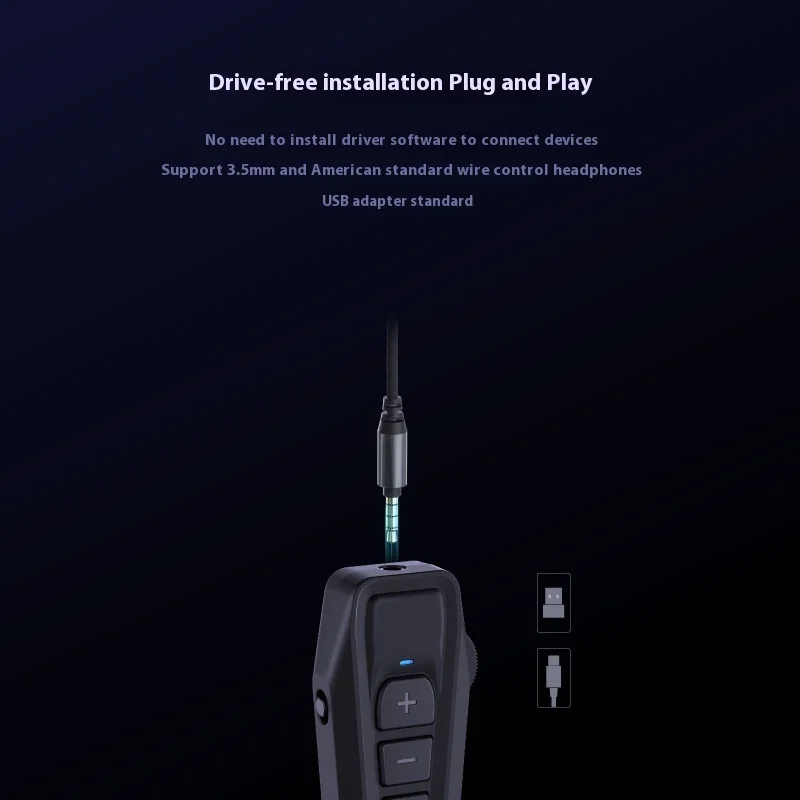 Tarjeta de sonido de juego externa SIMGOT GEW1, sonido envolvente HIFI, USB a 3,5mm, transmisión en vivo, tarjeta de sonido Esports - imagen 5