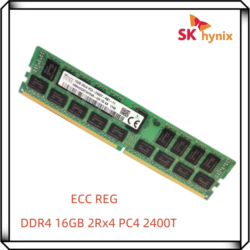 Hynix DDR4 16GB 2400T PC4 2400MHz ECC REG RDIMM 2RX4 RAM 16G Memoria de servidor