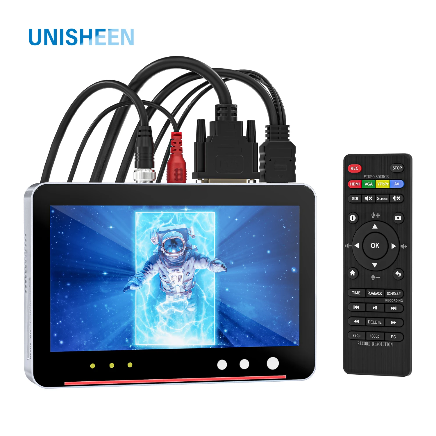 UNISHEEN Endoscopio médico Grabador de vídeo 4K para ginecología y sistema de cámara laparoscópica Tarjeta de caja de captura - imagen 4