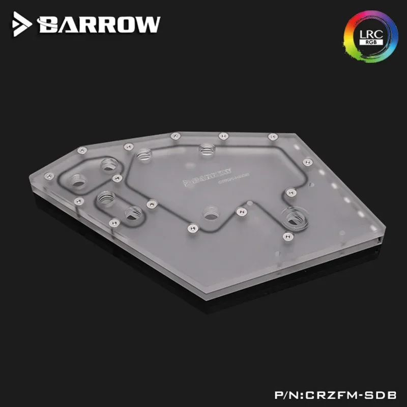 Placa de canal acuático Barrow para COUGAR CONQUEROR mini funda Aurora placa base AURA SYNC CRZFM-SDB - imagen 2