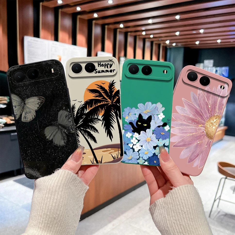 Para Tecno Spark Go 2025 / Infinix Hot 60i 5G Funda de teléfono divertido gato Funda de silicona suave para Infinix Hot60i 5G TecnoSpark GO Funda - imagen 2