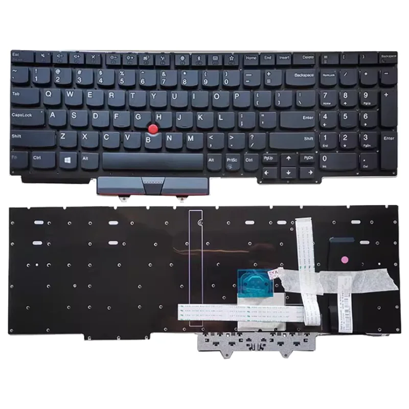 Para Lenovo Thinkpad E15 GEN1 GEN2 GEN3 GEN4 R15 teclado para portátil estadounidense