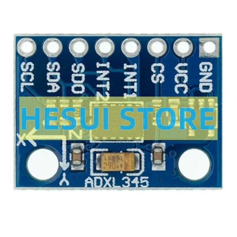 Módulo de rampa de aceleración de fuerza triaxial Digital ADXL345, transmisión IIC/SPI - imagen 3