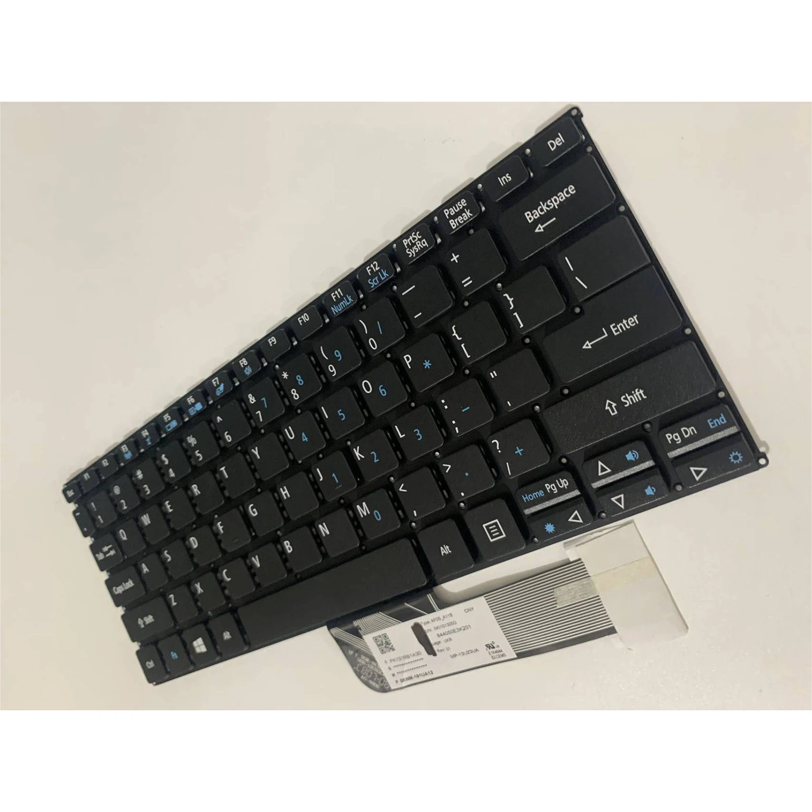 Teclado de ordenador portátil con diseño estadounidense para Acer Aspire Switch 10 SW5-012-10JS P0YAY SW1-011-19FT US NKI101304E - imagen 2