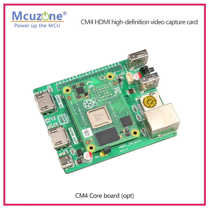 Tarjeta de captura de vídeo de alta definición Raspberry Pi CM4 HDMI, entrada HDMI, salida HDMI 4G LTE - imagen 3