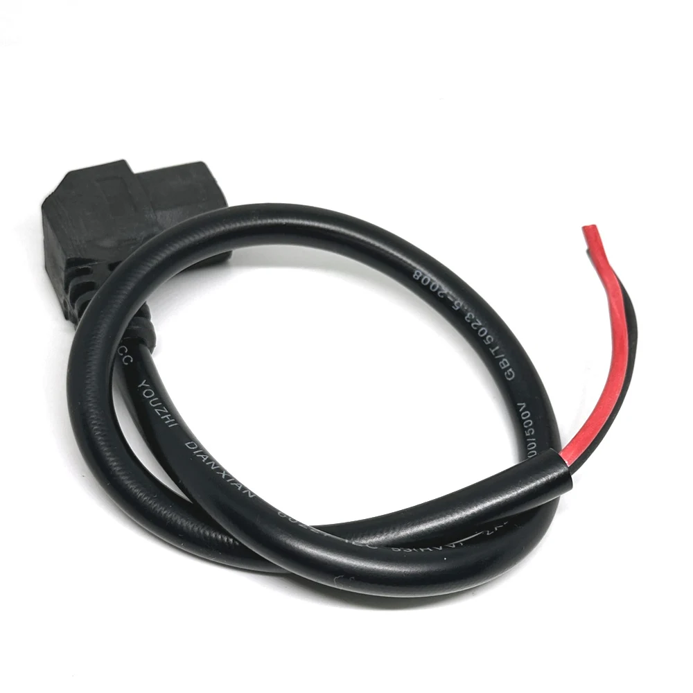 Conector de batería de litio para bicicleta eléctrica, toma de carga de alta potencia, 2,5 mm2, hembra, enchufe de 6 pines para vehículo eléctrico con cable de alimentación - imagen 3