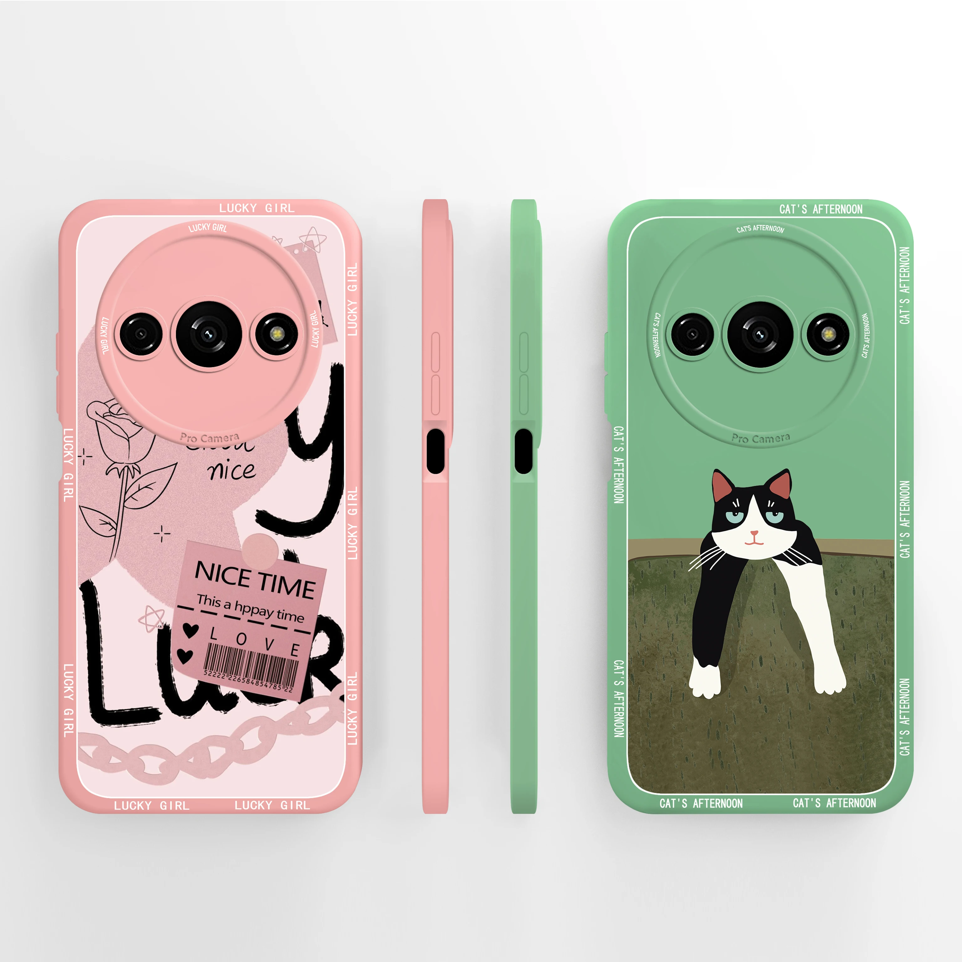 Funda de teléfono para Xiaomi Redmi A3 A3X Poco C61 4G, funda protectora de silicona de estilo creativo bonito para RedmiA3X PocoC61 Fundas Coque - imagen 3