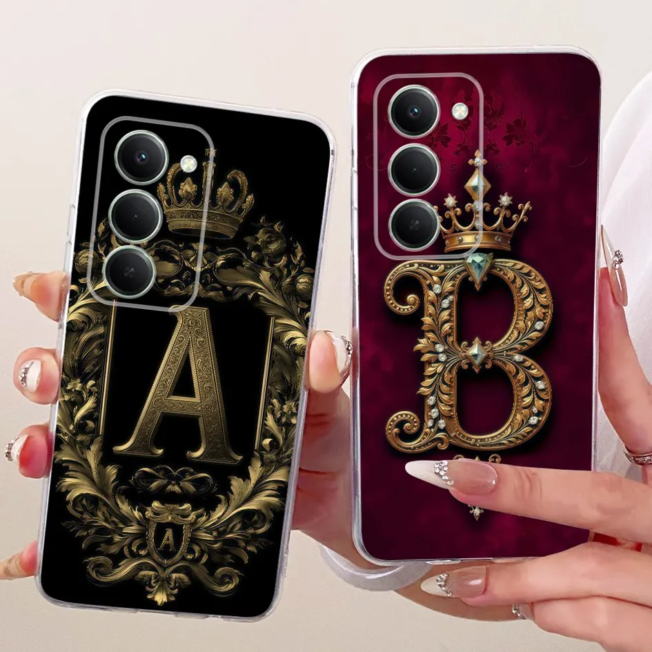 Para Xiaomi Redmi 15 2025 Funda de lujo letras Retro suave delgada silicona TPU contraportada para Xiomi Redmi 15 Funda Redmi15 Funda de teléfono - imagen 2