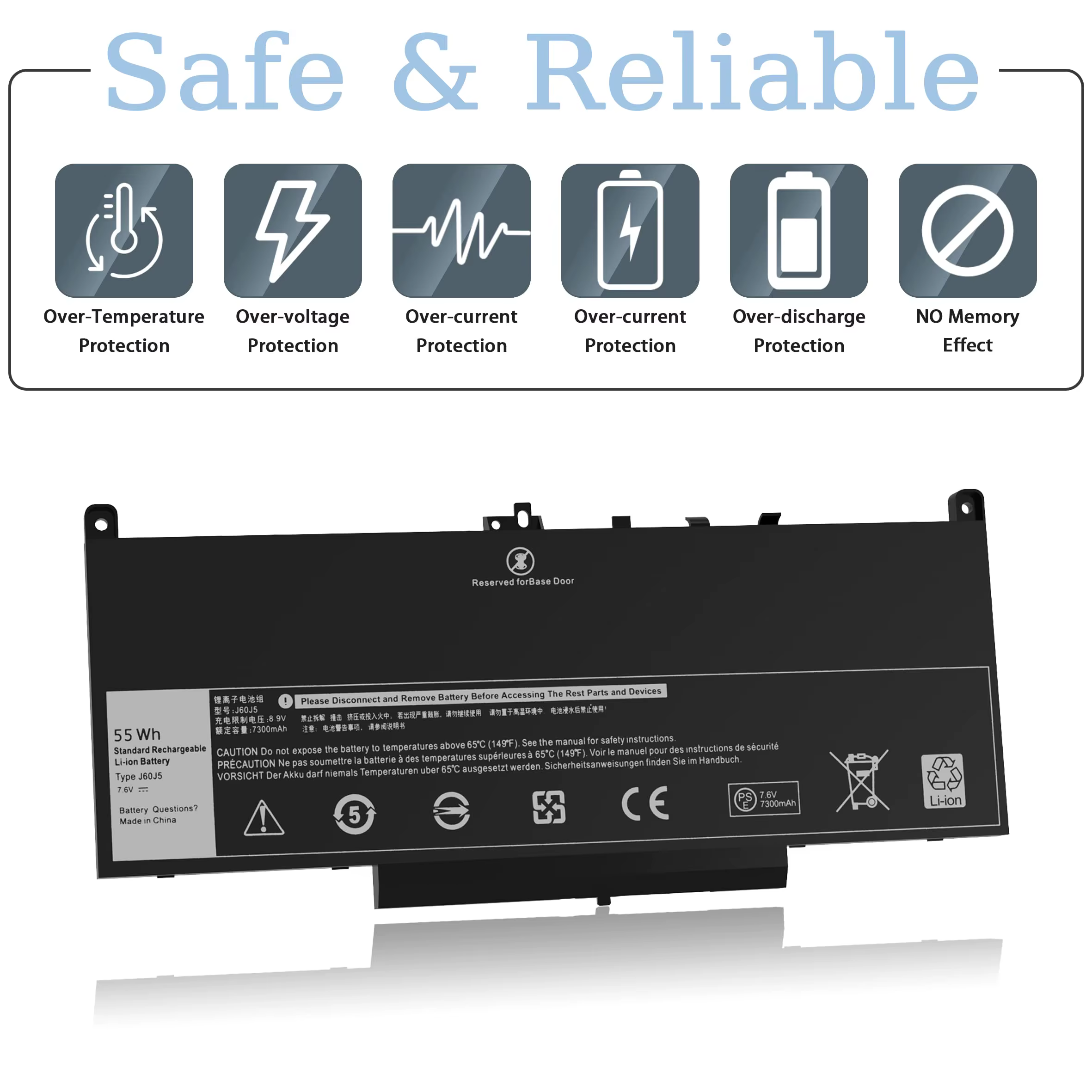Batería Dell Latitude E7470 E7270 – Alta Capacidad - imagen 5