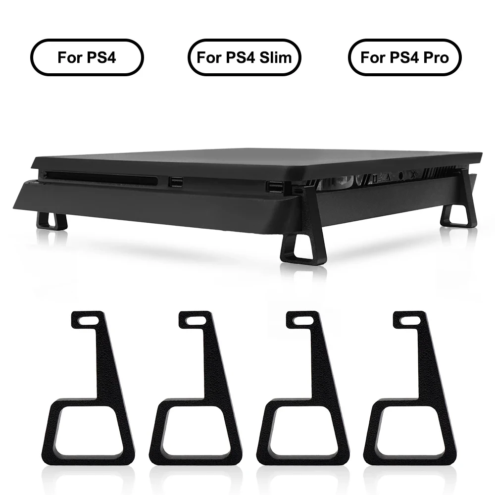 Soporte de versión Horizontal de refrigeración TECTINTER para accesorios de consola PS4 /Slim /Pro Base antideslizante soporte de montaje plano - imagen 2