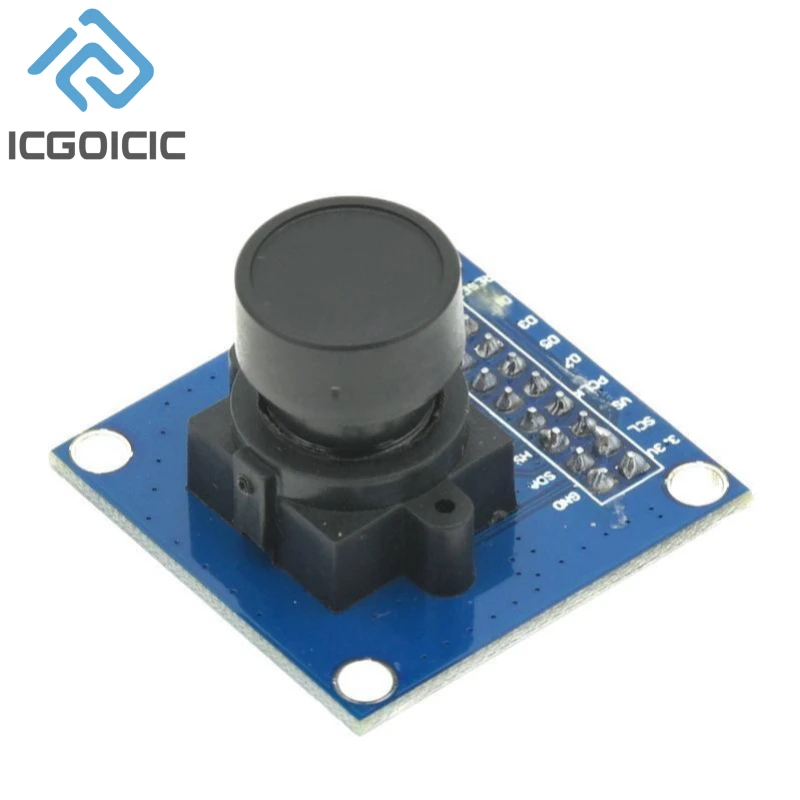 Módulo de cámara OV7670, módulo OV7670 compatible con VGA CIF, pantalla de Control de exposición automática, tamaño activo 640X480 para Arduino - imagen 2