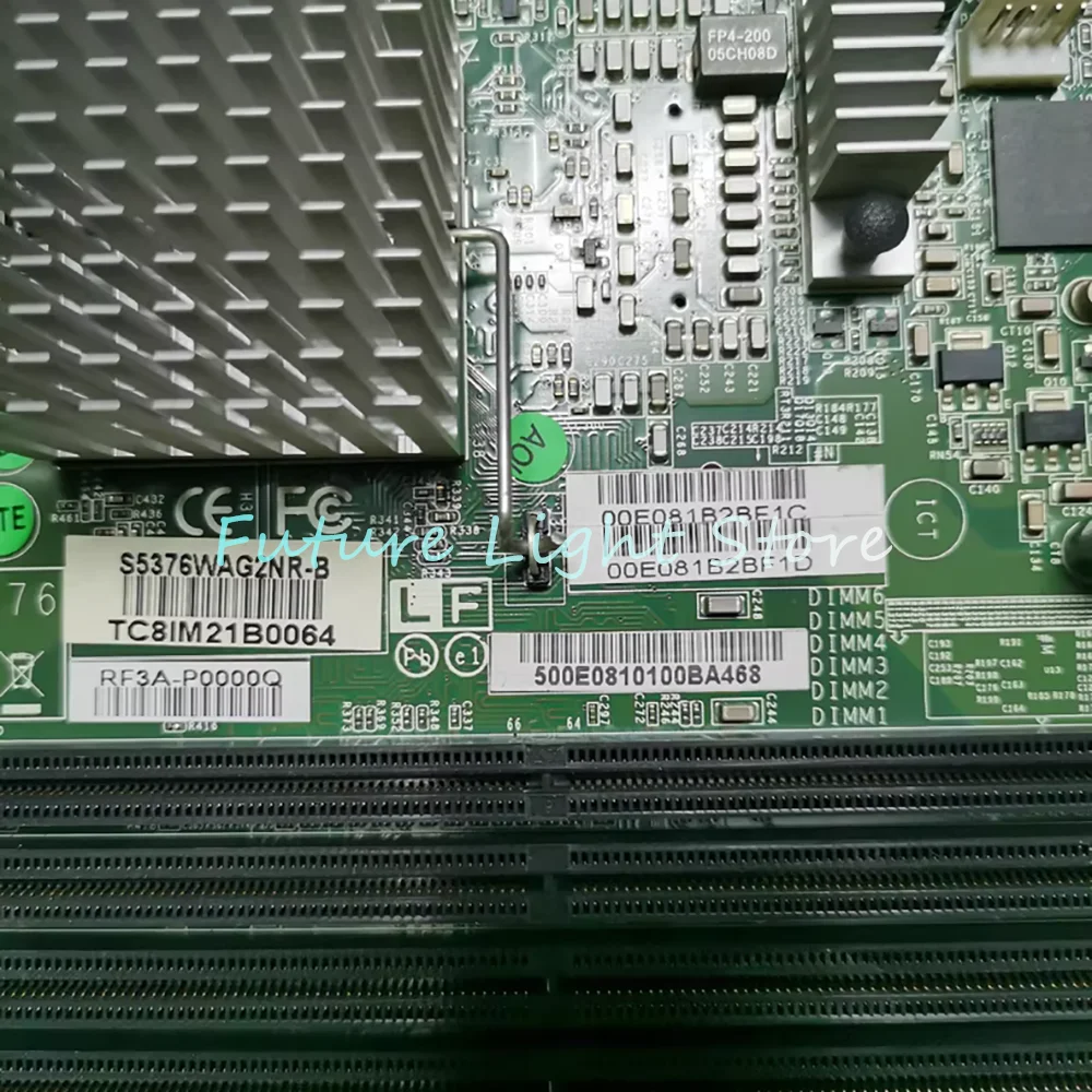 Para TYAN S5376 S5376WAG2NR-B 771 Dual con interfaz SAS placa base de estación de trabajo de doble canal - imagen 4