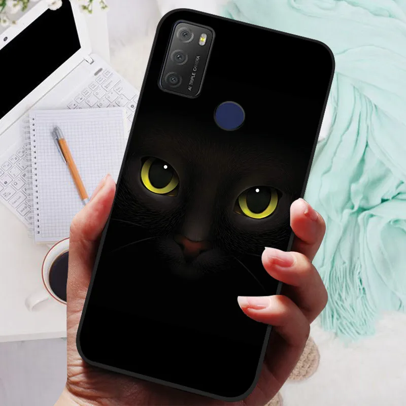 Para TCL 20Y 6156D Funda de silicona a prueba de golpes suave TPU Funda de teléfono para TCL 20Y 20E 6125F Funda para TCL20Y TCL20E Capa carcasa de dibujos animados - imagen 5