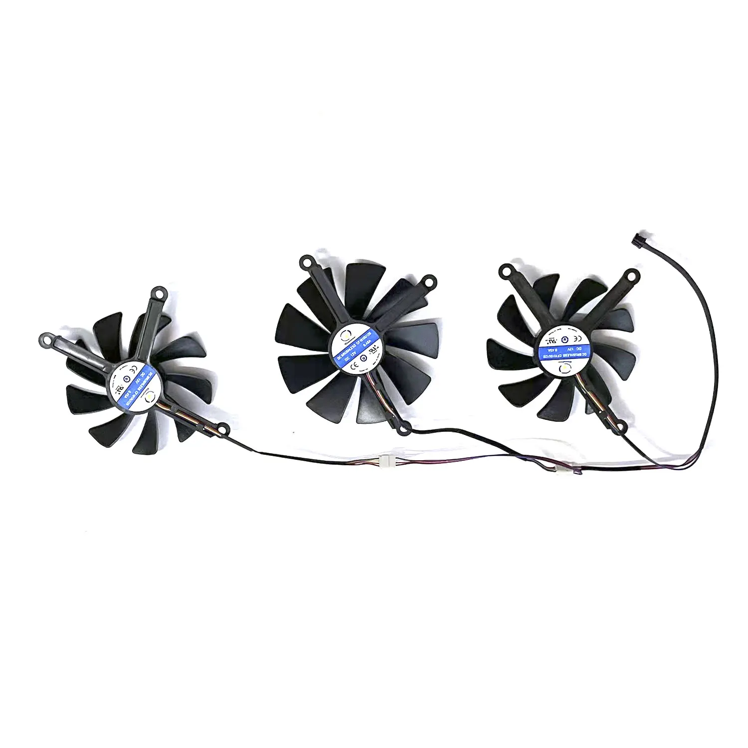 Nuevo ventilador GPU 85MM 95MM 4PIN CF1010U12S RX 5700 XT Thicc III, para ventilador de refrigeración de tarjeta gráfica XFX RX 5600 XT 5700 XT 5700 THICC III