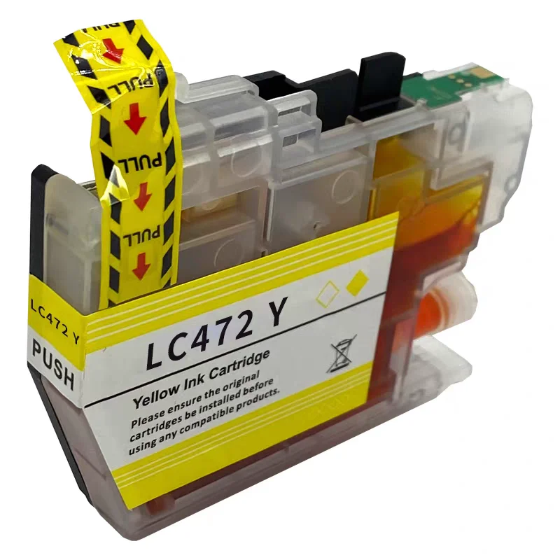 4 Uds LC472XL LC472 cartucho de tinta Compatible para impresoras Brother MFC-J2340DW MFC-J3540DW MFC-J3940 con cartucho de Chip - imagen 3