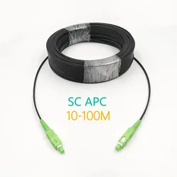Cable de Fibra Óptica FTTH SC/APC Simplex Monomodo Exterior