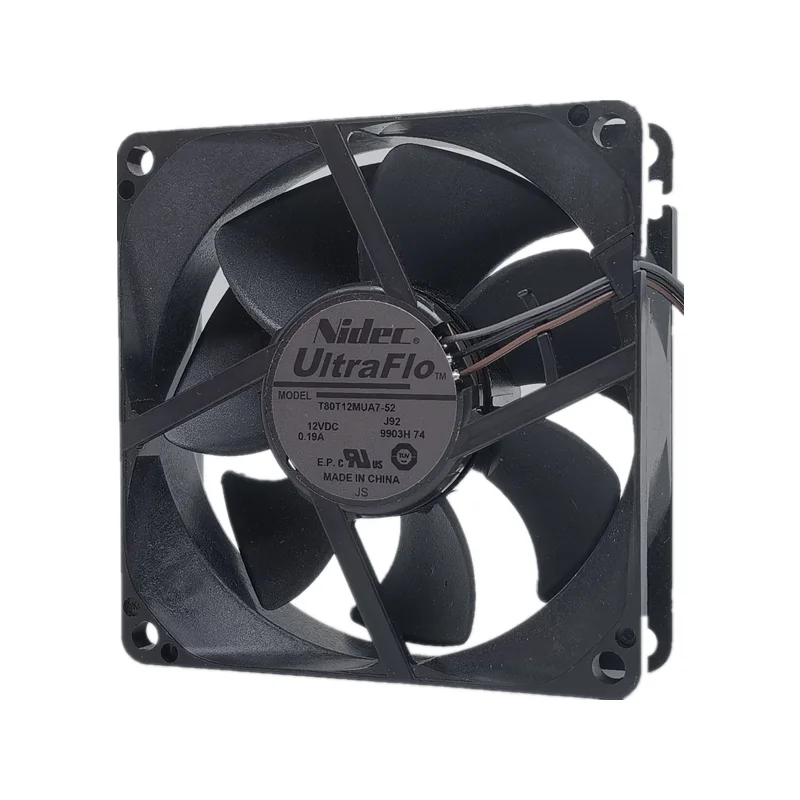 Ventilador de refrigeración para proyector, 8CM, T80T12MUA7-52, 12V, 0.19A, 8025 - imagen 4