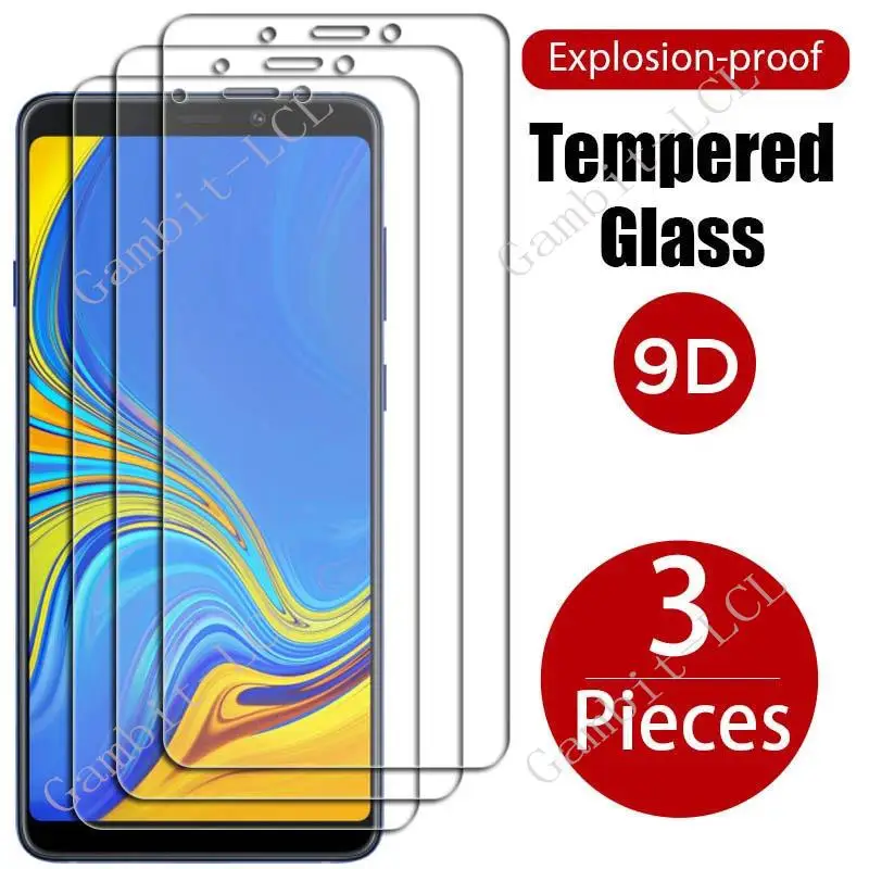 3PCS Tempered Glass For Samsung Galaxy A9 (2018) / A9s A 9 Star Pro GalaxyA9 SM-A920F 6.3" Screen Protector Cover Film