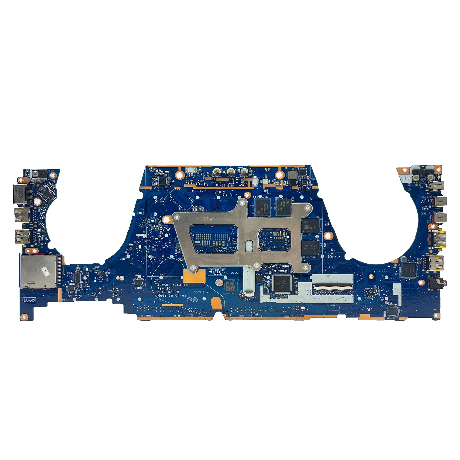 For HP ZBOOK 15 G3 Laptop Motherboard LA-C401P 840932-601 I5-6TH i7-6820HQ M1000M Fully tested and works perfectly ZBook Studio - imagen 3