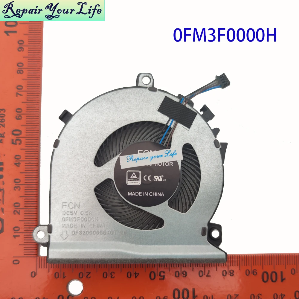 Ventilador de refrigeración de CPU para portátil HP Pavilion Gaming 15-EC 15T-EC 15Z-EC 16-A 16T-A TPN-Q284 Q229 L72702-001 L77560-001 OFM3F0000H - imagen 3