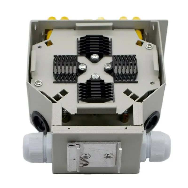 Caja de terminales de fibra óptica ST FC, 12 puertos, montada en riel, compatible con acoplador SC/LC, 24/48 núcleos, venta al por mayor especial, 1 Uds. - imagen 5