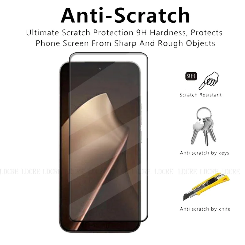 6 en 1 para Xiaomi 15T Pro vidrio para Xiaomi Mi 15T vidrio templado 9H Protector de pantalla de cubierta completa para Xiaomi Mi 15T Pro lente de vidrio - imagen 3