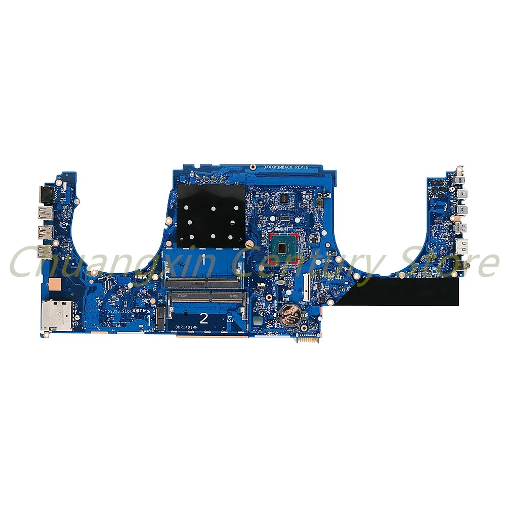 Adecuado para la placa base del ordenador portátil HP Zbook 17 G5 DA0XW3MBAG0 con CPU I5 I7-8TH 100% probado trabajo completo - imagen 2