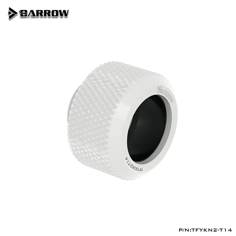 Barrow Anti-Off OD14mm/16mm Hard Pipe Compression Fitting  For PETG Acrylic Metal Rigid Tubing Strong Suction Simple Style - imagen 2
